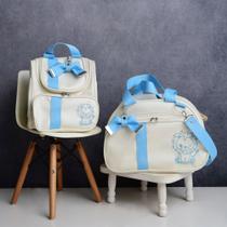 Kit Merlim Bolsas De Maternidade de Luxo Menino/Menina
