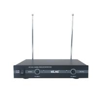 Kit mesa 4 canais gf-6184 + microfone le 910 duplo sem fio