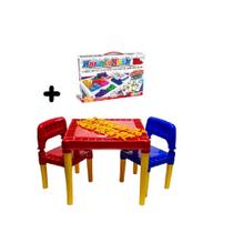Kit Mesa Atividades Tritec Menino com Hora do Rush