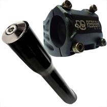 Kit Mesa Avanço 40mm Alumínio Adaptador 21.1mm Compatível Guidão 31.8mm Bicicleta