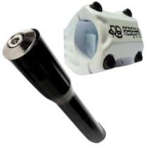 Kit Mesa Avanço 40mm Alumínio Adaptador 21.1mm Compatível Guidão 31.8mm Bicicleta