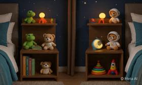 Kit Mesa Cabeceira Nicho Moderna Compacta Mimo Pequena Quarto Infantil Kit Mesa Cabeceira Nicho Moderna Compacta Mimo Pequena Quarto Infantil