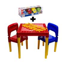 Kit Mesa de Atividades Tritec Menino com Baby Cars