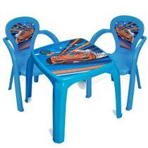 Kit mesa duas cadeira infantil menino brinquedos carro princesa spider brinquedoteca atividades leitura