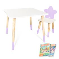 Kit Mesa e Cadeira Infantil Estrela