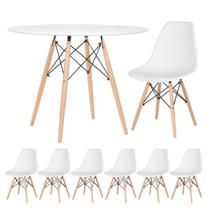KIT - Mesa Eames 100 cm + 6 cadeiras Eames DSW