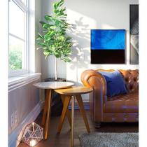 Kit Mesa Lateral Ambiente Classic Redonda Off White Nature - Imcal