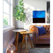 Kit Mesa Lateral Ambiente Classic Redonda Off White Nature - Imcal Kit Mesa Lateral Ambiente Classic Redonda Off White Nature - Imcal