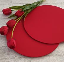 Kit Mesa Posta 08 Capas Sousplat Susplat Tecido Várias Cores