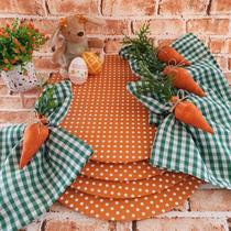 Kit Mesa Posta 10 Capas de Sousplat 10 Guardanapos de tecido 40x40cm 10 Anéis Argola Porta Guardanapo Páscoa Kit Mesa Posta 10 Capas de Sousplat 10 Guardanapos de tecido 40x40cm 10 Anéis Argola Porta Guardanapo Páscoa