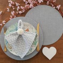 Kit mesa posta 12 capas de sousplat supla suplat em tecido