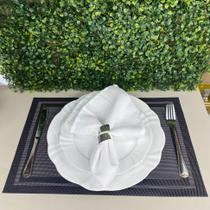 Kit Mesa Posta 4 Lugares 4 Jogo Americano 4 Anel Guardanapo Kit Mesa Posta 4 Lugares 4 Jogo Americano 4 Anel Guardanapo