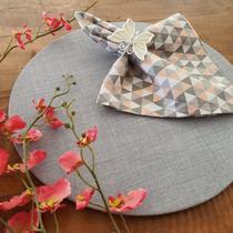 Kit mesa posta cinza natal capa novo borboleta base 8 pçs Kit mesa posta cinza natal capa novo borboleta base 8 pçs