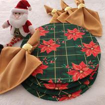 Kit mesa posta natal final de ano festa supla c/ 12pçs