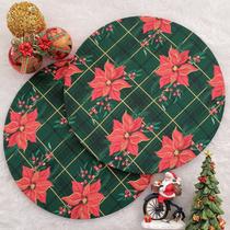 Kit Mesa Posta Sousplat MDF 04 Capas Várias Cores + 04 Bases