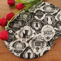 Kit Mesa Posta Sousplat MDF 12 Capas Várias Cores + 12 Bases