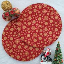 Kit Mesa Posta Sousplat MDF 12 Capas Várias Cores + 12 Bases