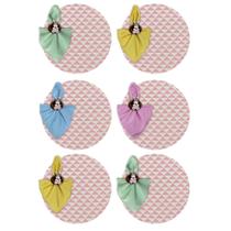 Kit Mesa Posta Sousplat Supla Completo Pascoa Decorção - 6 Lugares Kit Mesa Posta Sousplat Supla Completo Pascoa Decorção - 6 Lugares