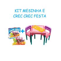 Kit Mesinha Tritec Rosa + Festa de Aniversario Crec Crec
