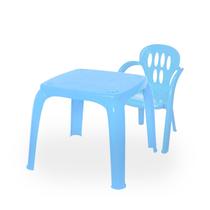 Kit Mesinha + Uma Cadeira Infantil Decorada P/ Atividades - Usual Utilidades
