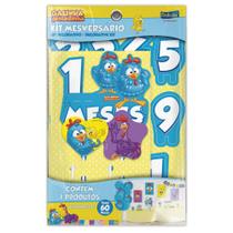 Kit Mesversário Galinha Pintadinha - 60 Peças de Decoração Kit Mesversário Galinha Pintadinha - 60 Peças de Decoração