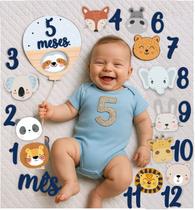 Kit Mesversário Safari Nórdico