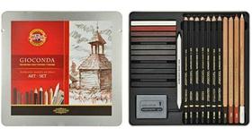 Kit Metal Gioconda 8899 Art Set Koh-i-noor Kit Metal Gioconda 8899 Art Set Koh-i-noor