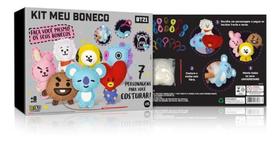 Kit Meu Boneco Feltro Costura Bt21 Bts Koya Kpop Universtars