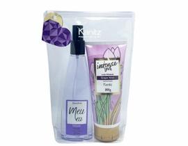 Kit Meu Eu DeoColônia Delicada 200ML + Loção Intense Love G.Wish 200g Kit Meu Eu DeoColônia Delicada 200ML + Loção Intense Love G.Wish 200g