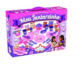 Kit Meu Jantarzinho Panelinhas Pratinhos Talheres Cozinha infantil Big star