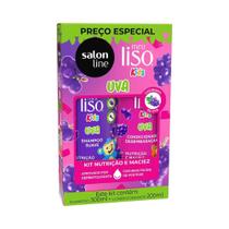 Kit Meu Liso Uva Kids 300ml + 200ml