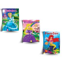Kit Meu Livro Favorito: Cinderela + Bela Adormecida + Pequena Sereia (3 Vol) Kit Meu Livro Favorito: Cinderela + Bela Adormecida + Pequena Sereia (3 Vol)