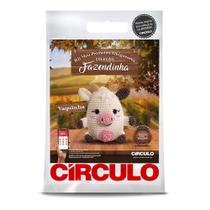 Kit Meu Primeiro Amigurumi Fazendinha Círculo - Vaquinha Kit Meu Primeiro Amigurumi Fazendinha Círculo - Vaquinha