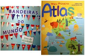Kit Meu Primeiro Atlas + Bandeiras do Mundo - Brasileitura