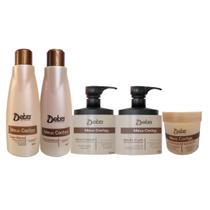 Kit Meus Cachos Detra Shampo Co Wash Máscara Ativador Geleia Kit Meus Cachos Detra Shampo Co Wash Máscara Ativador Geleia