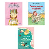 Kit: Meus Lápis de Cor São só Meus: 4 + O Menino que quase virou Cachorro + Levada, eu: E outras histórias divertidas Kit: Meus Lápis de Cor São só Meus: 4 + O Menino que quase virou Cachorro + Levada, eu: E outras histórias divertidas