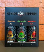 Kit Mexico Peppers c/ 3 und - Ki-Chef