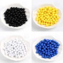 Kit Miçanga Bola Lisa 8mm 400un Pulseira Infantil Misanga