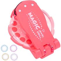 kit miçanga com aplicador para cabelo brinquedo infantil menina brilho adesivo blogueira fashion