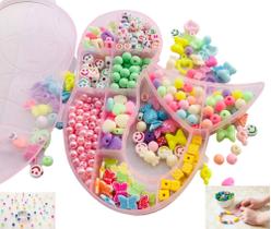 Kit Miçanga Infantil completo Para Pulseira e acessórios Sereia.