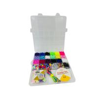 Kit Miçanga Infantil Iniciante Variedades Colorido Biju Kit Miçanga Infantil Iniciante Variedades Colorido Biju