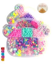 Kit Miçanga Infantil para Pulseira e acessórios Urso Kit Miçanga Infantil para Pulseira e acessórios Urso