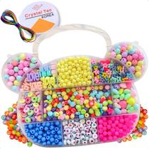 Kit Miçanga Montagem Pulseira Bijuteria Colar Infantil Kit Miçanga Montagem Pulseira Bijuteria Colar Infantil