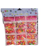 Kit Miçanga Terere Para Cabelo Colorido 140 Peças