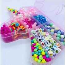 Kit Miçanga Unicórnio infantil - Pulseira para montar - H-5101