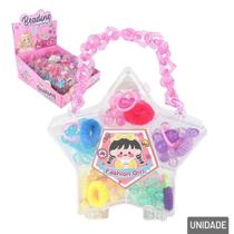 KIT Miçangas Biju e Acessório Bolsa Estrela Color KIT Miçangas Biju e Acessório Bolsa Estrela Color
