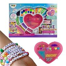 Kit Miçangas completo Infantil para fazer Pulseiras colares