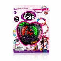 Kit Miçangas Infantil Colorida e Divertida DIY Fashion Bosse para Montar Acessórios