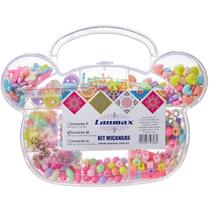 Kit Micangas Infantil Coloridas Montar Pulseiras 350 pecas Kit Micangas Infantil Coloridas Montar Pulseiras 350 pecas