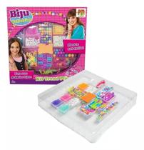 Kit Miçangas Infantil Coloridas Trend Plus Biju Dm Toys